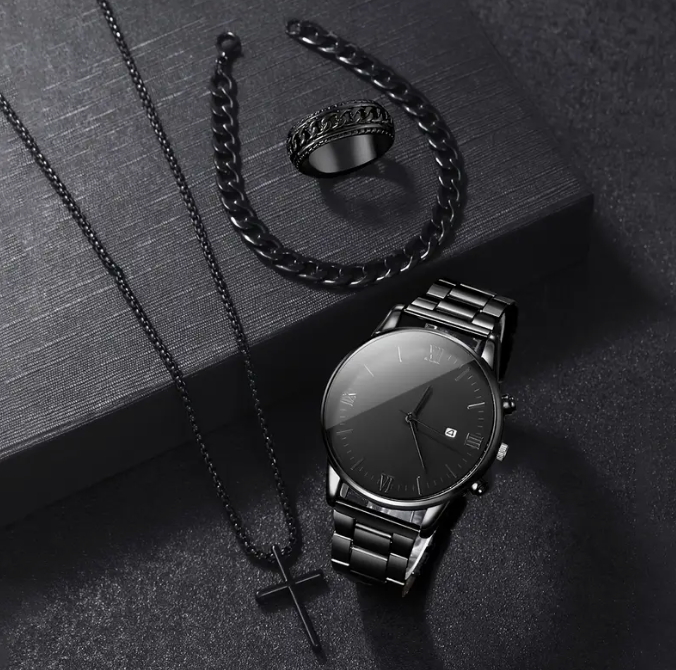 PACK "Steel Shade" SET DE JOYERIA DE LUJO