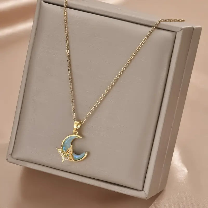 Butterfly Moon - Collar