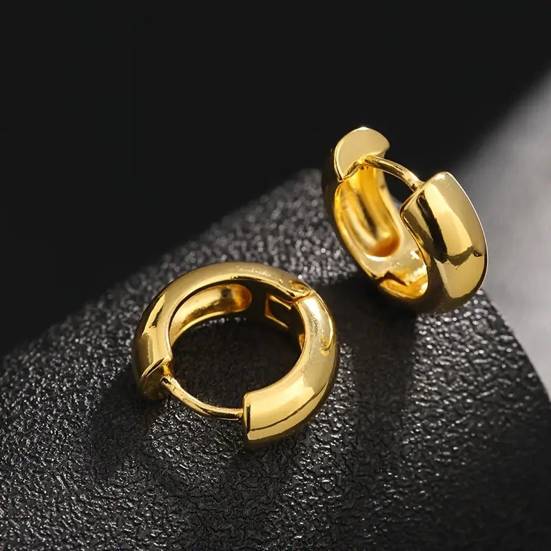 Aros Mini Dorados - Pendientes