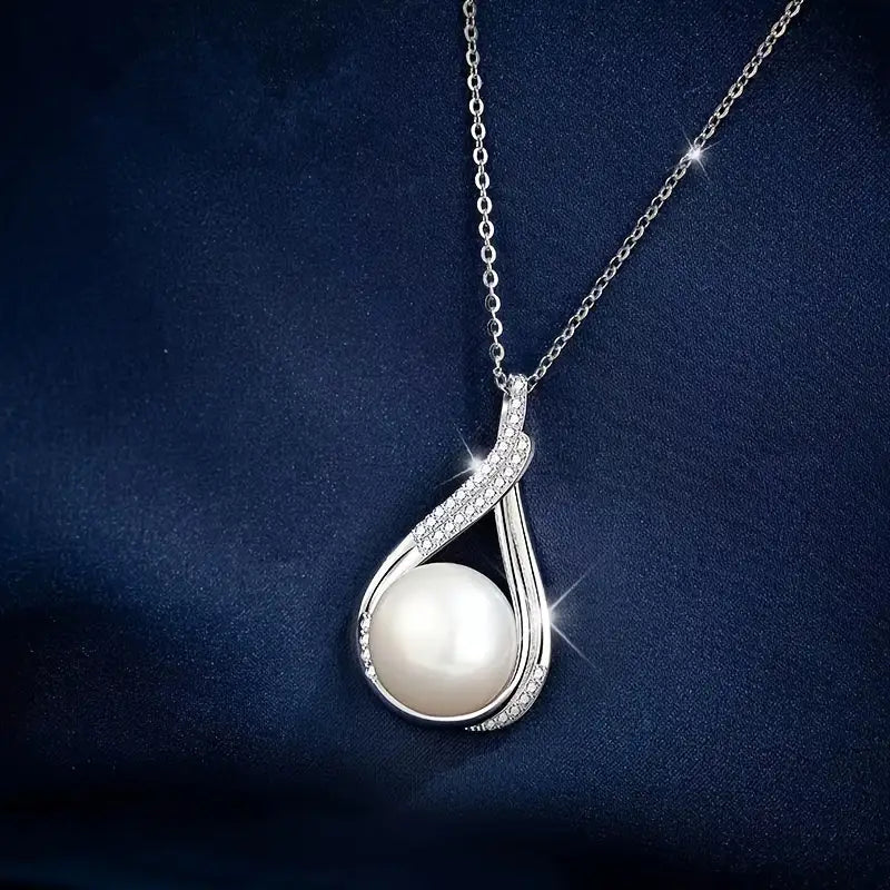 Set de Perlas - Aretes y Collar