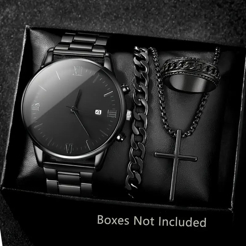 PACK "Steel Shade" SET DE JOYERIA DE LUJO